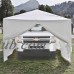 Aleko Tent for Outdoor Picnic Party or Storage - 20 x 10 - White   564482311